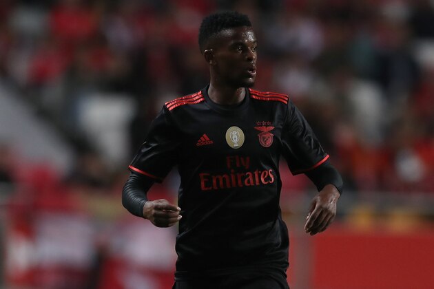 LISBON, PORTUGAL - NOVEMBER 19: Benfica's defender Nelson Semedo from Portugal during the SL Benfica v CS Maritimo - Portuguese Cup round 4 match at Estadio da Luz on November 19, 2016 in Lisbon, Portugal.  (Photo by Carlos Rodrigues/Getty Images)