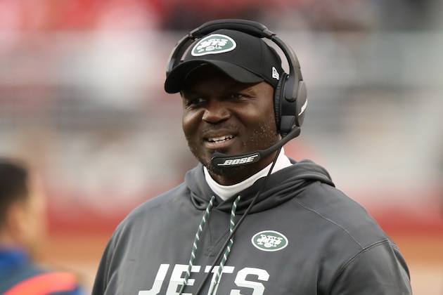 SANTA CLARA, CA - DECEMBER 11:  Head coach Todd Bowles of the New York Jets looks on against the San Francisco 49ers during their NFL game at Levi's Stadium on December 11, 2016 in Santa Clara, California.  (Photo by Ezra Shaw/Getty Images)