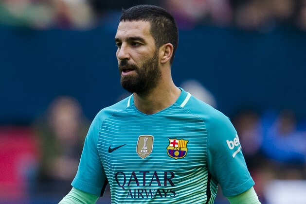 PAMPLONA, SPAIN - DECEMBER 10:  Arda Turan of FC Barcelona reacts during the La Liga match between CA Osasuna and FC Barcelona at Estadio Reyno de Navarra on December 10, 2016 in Pamplona, Spain.  (Photo by Juan Manuel Serrano Arce/Getty Images)