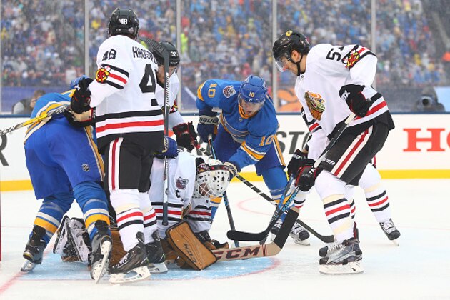 ST. LOUIS, MO - JANUARY 2: Corey Crawford