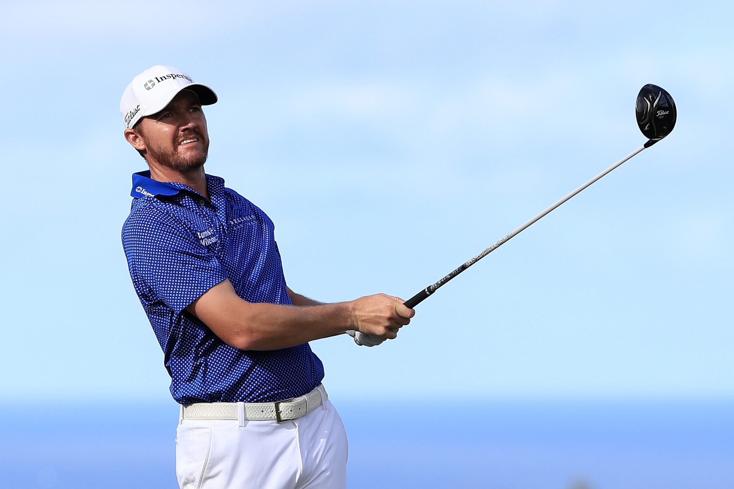 LAHAINA, HI - JANUARY 05: Jimmy Walker of the United States plays his shot from the 16th tee during the first round of the SBS Tournament of Champions at the Plantation Course at Kapalua Golf Club on January 5, 2017 in Lahaina, Hawaii. (Photo by Sam Greenwood/Getty Images) LAHAINA, HI - JANUARY 05: Jimmy Walker of the United States plays his shot from the 16th tee during the first round of the SBS Tournament of Champions at the Plantation Course at Kapalua Golf Club on January 5, 2017 in Lahaina, Hawaii. (Photo by Sam Greenwood/Getty Images)