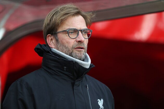 SUNDERLAND, ENGLAND - JANUARY 02: Liverpool manager Jurgen Klopp looks on during the Premier League match between Sunderland and Liverpool at Stadium of Light on January 2, 2017 in Sunderland, England. (Photo by Ian MacNicol/Getty Images)