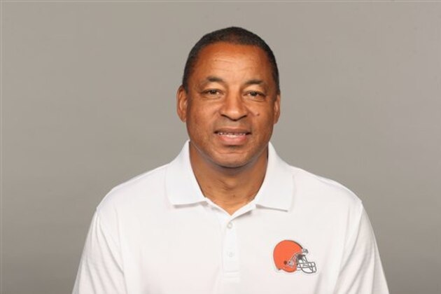 This is a 2016 photo of Ray Horton of the Cleveland Browns NFL football team. This image reflects the Cleveland Browns active roster as of Thursday, May 12, 2016 when this image was taken. (AP Photo)