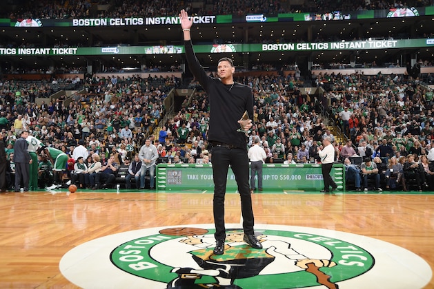 BOSTON, MA - OCTOBER 29: Isaiah Austin was honored with a Boston Celtics personalized jersey for being part of the Hero Among Us program on October 29, 2014 at the TD Garden in Boston, Massachusetts.  NOTE TO USER: User expressly acknowledges and agrees that, by downloading and or using this photograph, User is consenting to the terms and conditions of the Getty Images License Agreement. Mandatory Copyright Notice: Copyright 2014 NBAE  (Photo by Brian Babineau/NBAE via Getty Images)