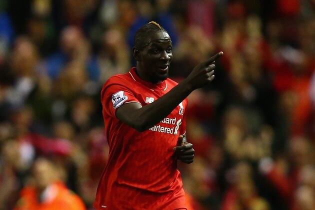 LIVERPOOL, ENGLAND - APRIL 20:  Mamadou Sakho of Liverpool celebrates scoring his sides second goal  during the Barclays Premier League match between Liverpool and Everton at Anfield, April 20, 2016, Liverpool, England  (Photo by Clive Brunskill/Getty Images)