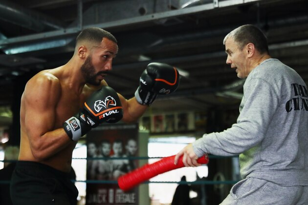 LONDON, ENGLAND - DECEMBER 13:  Jame DeGale of Great Britain in action during a Media Workout at Stonebridge ABC on December 13, 2016 in London, England.  (Photo by Bryn Lennon/Getty Images)