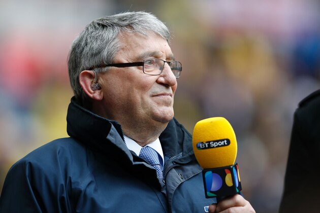 Former England and Watford manager Graham Taylor attends the FA Cup semi-final football match between Crystal Palace and Watford at Wembley Stadium in London on April 24, 2016. / AFP / ADRIAN DENNIS / NOT FOR MARKETING OR ADVERTISING USE / RESTRICTED TO EDITORIAL USE        (Photo credit should read ADRIAN DENNIS/AFP/Getty Images)
