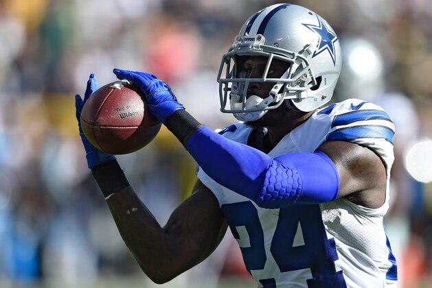 GREEN BAY, WI - OCTOBER 16: Morris Claiborne #24 of the Dallas Cowboys warms up prior to the game against the Green Bay Packers at Lambeau Field on October 16, 2016 in Green Bay, Wisconsin.  (Photo by Hannah Foslien/Getty Images)