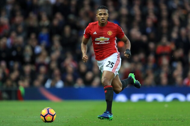 MANCHESTER, ENGLAND - DECEMBER 11:  Luis Antonio Valencia of Manchester United in action during the Premier League match between Manchester United and Tottenham Hotspur at Old Trafford on December 11, 2016 in Manchester, England.  (Photo by Richard Heathcote/Getty Images)