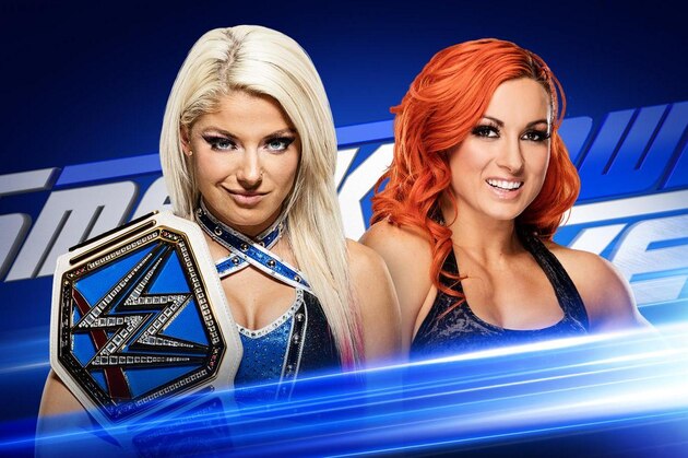 Alexa Bliss will defend the women's title against Becky Lynch inside a steel cage.