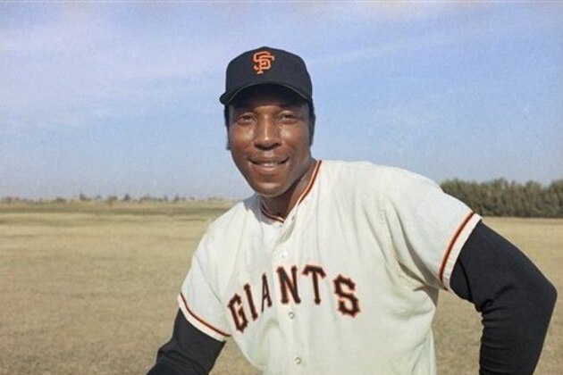 San Francisco Giants infielder Willie McCovey in an undated photo. (AP Photo)