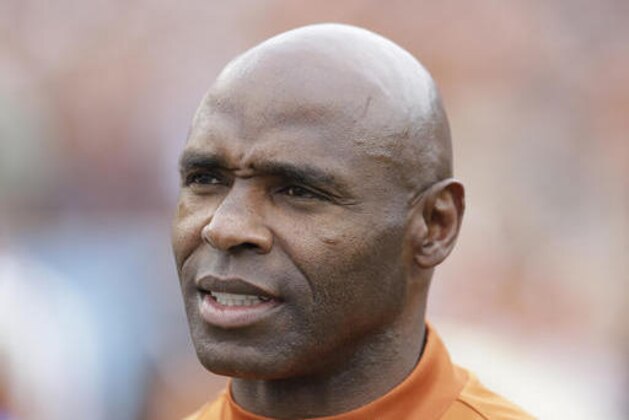 Texas head coach Charlie Strong before an NCAA college football game against TCU, Friday, Nov. 25, 2016, in Austin, Texas. (AP Photo/Eric Gay)