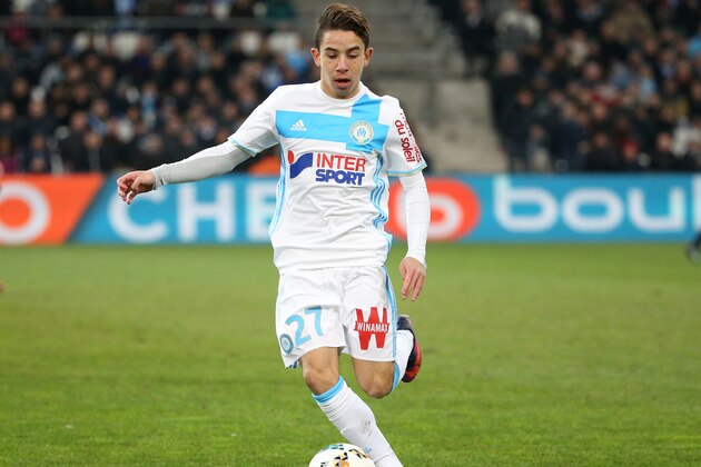 MARSEILLE, FRANCE - JANUARY 15: Maxime Lopez of OM in action during the French Ligue 1 match between Olympique de Marseille and AS Monaco at Stade Velodrome on January 15, 2017 in Marseille, France. (Photo by Jean Catuffe/Getty Images) MARSEILLE, FRANCE - JANUARY 15: Maxime Lopez of OM in action during the French Ligue 1 match between Olympique de Marseille and AS Monaco at Stade Velodrome on January 15, 2017 in Marseille, France. (Photo by Jean Catuffe/Getty Images)