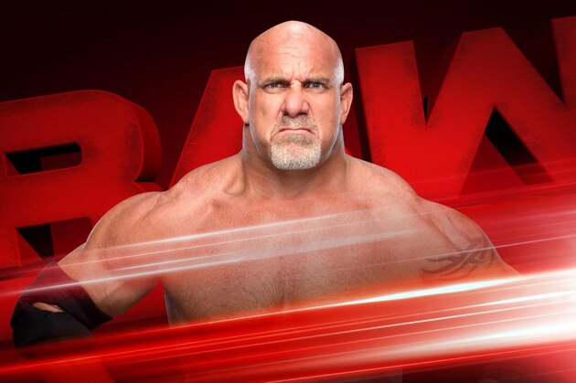 Goldberg returns on Monday to hype the Royal Rumble.