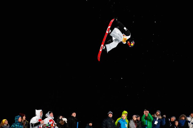 KREISCHBERG, AUSTRIA - JANUARY 17:  Scotty James of Australia competes during the Men's Halfpipe Final of the FIS Freestyle Ski and Snowboard World Championship 2015 on January 17, 2015 in Kreischberg, Austria.  (Photo by Clive Rose/Getty Images)
