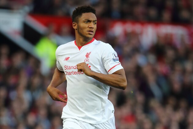MANCHESTER, ENGLAND - SEPTEMBER 12:  Joe Gomez of Liverpool during the Barclays Premier League match between Manchester United and Liverpool on September 12, 2015 in Manchester, United Kingdom.  (Photo by Matthew Ashton - AMA/Getty Images)