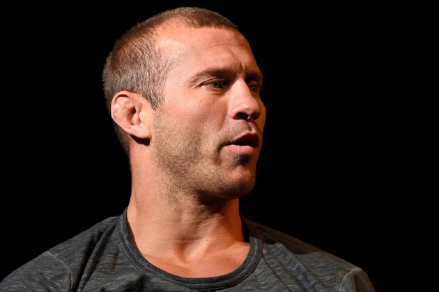 DENVER, CO - JANUARY 26:  Donald 'Cowboy' Cerrone holds an open workout for fans and media at the EXDO Event Center on January 26, 2017 in Denver, Colorado.  (Photo by Josh Hedges/Zuffa LLC/Zuffa LLC via Getty Images)
