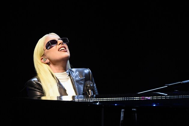 LAS VEGAS, NEVADA - APRIL 07: Recording artist Lady Gaga performs for students as part of the national It's On Us Week of Action with U.S. Vice President Joe Biden at the Cox Pavilion at UNLV on April 7, 2016 in Las Vegas, Nevada. The It's On Us initiative was launched by the White House in 2014 to raise awareness about the importance of preventing sexual assaults on college campuses and supporting survivors of sexual assault. (Photo by Ethan Miller/Getty Images) LAS VEGAS, NEVADA - APRIL 07: Recording artist Lady Gaga performs for students as part of the national It's On Us Week of Action with U.S. Vice President Joe Biden at the Cox Pavilion at UNLV on April 7, 2016 in Las Vegas, Nevada. The It's On Us initiative was launched by the White House in 2014 to raise awareness about the importance of preventing sexual assaults on college campuses and supporting survivors of sexual assault. (Photo by Ethan Miller/Getty Images)