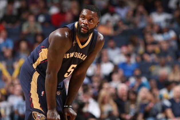 MEMPHIS, TN - NOVEMBER 2:  Lance Stephenson #5 of the New Orleans Pelicans looks on against the Memphis Grizzlies on November 2, 2016 at FedExForum in Memphis, Tennessee. NOTE TO USER: User expressly acknowledges and agrees that, by downloading and or using this photograph, User is consenting to the terms and conditions of the Getty Images License Agreement. Mandatory Copyright Notice: Copyright 2016 NBAE (Photo by Joe Murphy/NBAE via Getty Images)