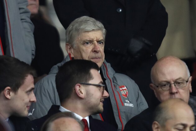 SOUTHAMPTON, ENGLAND - JANUARY 28: Arsene Wenger, Manager of Arsenal looks on from the stands during the Emirates FA Cup Fourth Round match between Southampton and Arsenal at St Mary's Stadium on January 28, 2017 in Southampton, England. (Photo by Bryn Lennon/Getty Images) SOUTHAMPTON, ENGLAND - JANUARY 28: Arsene Wenger, Manager of Arsenal looks on from the stands during the Emirates FA Cup Fourth Round match between Southampton and Arsenal at St Mary's Stadium on January 28, 2017 in Southampton, England. (Photo by Bryn Lennon/Getty Images)
