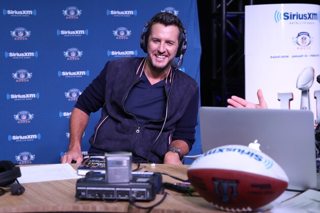 HOUSTON, TX - FEBRUARY 02:  Singer/Songwriter Luke Bryan visits the SiriusXM set at Super Bowl 51 Radio Row at the George R. Brown Convention Center on February 2, 2017 in Houston, Texas.  (Photo by Cindy Ord/Getty Images for SiriusXM)