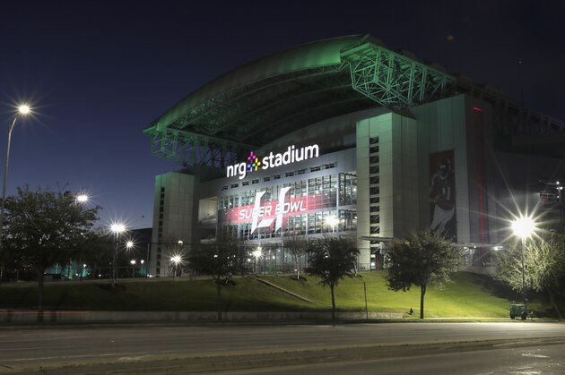 HOUSTON, TX - JANUARY 31:  A general view of NRG Stadium, site of Super Bowl LI on January 31, 2017 in Houston, Texas.  (Photo by Tim Warner/Getty Images)