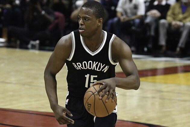 MIAMI, FL - JANUARY 30:  Isaiah Whitehead #15 of the Brooklyn Nets in action during a NBA game against the Miami Heat at American Airlines Arena on January 30, 2017 in Miami, Florida.  NOTE TO USER: User expressly acknowledges and agrees that, by downloading and or using this Photograph, user is consenting to the terms and conditions of the Getty Images License Agreement.  (Photo by Ron Elkman/Sports Imagery/Getty Images)
