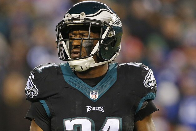 PHILADELPHIA, PA - DECEMBER 22: Leodis McKelvin #21 of the Philadelphia Eagles in action against the New York Giants during a game at Lincoln Financial Field on December 22, 2016 in Philadelphia, Pennsylvania. The Eagles defeated the Giants 24-19. (Photo by Rich Schultz/Getty Images)