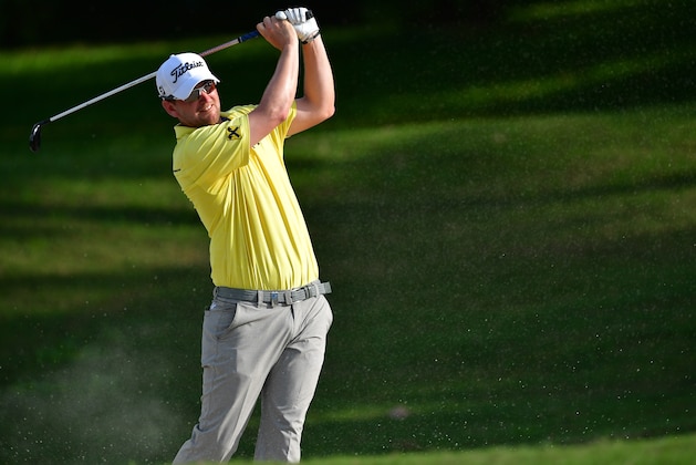 KUALA LUMPUR, MALAYSIA - FEBRUARY 10:  Bernd Wiesberger of Austria plays a shot during Day Two of the Maybank Championship Malaysia at Saujana Golf Club on February 10, 2017 in Kuala Lumpur, Malaysia.  (Photo by Stuart Franklin/Getty Images)