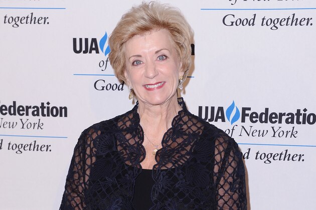 NEW YORK, NY - JUNE 02:  American professional wrestling magnate Linda McMahon attends The UJA-Federation of New York's Entertainment Division Signature Gala at 583 Park Avenue on June 2, 2015 in New York City.  (Photo by Stephen Lovekin/Getty Images)
