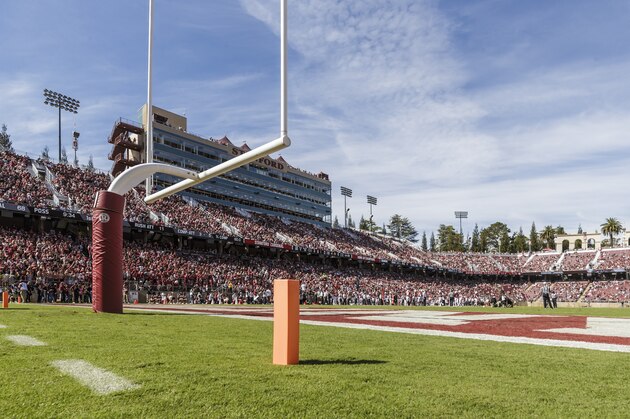 PALO ALTO, CA - OCTOBER 22:  A general view of Stanford Stadium during an NCAA Pac-12 football game between the Stanford Cardinal and the University of Colorado Buffaloes played on October 22, 2016 on the campus of Stanford University in Palo Alto, California.  (Photo by David Madison/Getty Images)