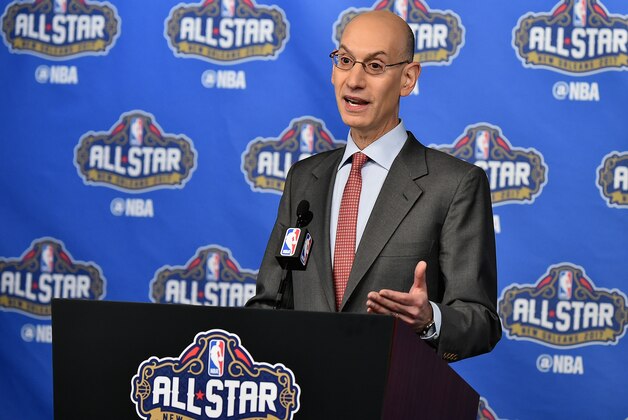 NEW ORLEANS, LA - FEBRUARY 18:  NBA Commissioner Adam Silver attends the NBA All-Star Saturday Night at Smoothie King Center on February 18, 2017 in New Orleans, Louisiana.  (Photo by Theo Wargo/Getty Images)