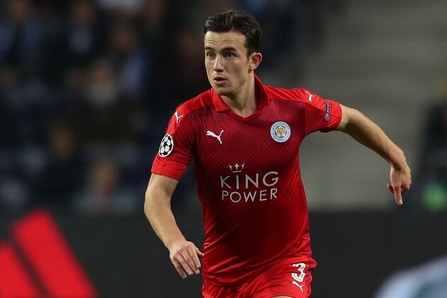 PORTO, PORTUGAL - DECEMBER 07: Leicester´s defender Ben Chilwell from England during the match between FC Porto v Leicester City FC - UEFA Champions League match at Estadio do Dragão on December 07, 2016 in Porto, Portugal.  (Photo by Carlos Rodrigues/Getty Images)