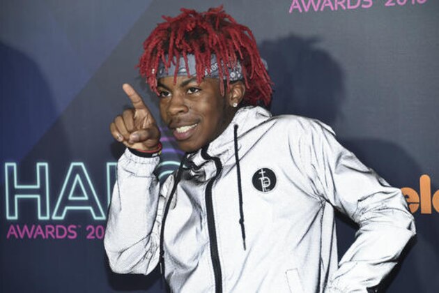 YVNGSWAG aka Tyshawn Johnson attends the 2016 Nickelodeon HALO Awards at Pier 36 on Friday, Nov. 11, 2016, in New York. (Photo by Evan Agostini/Invision/AP)