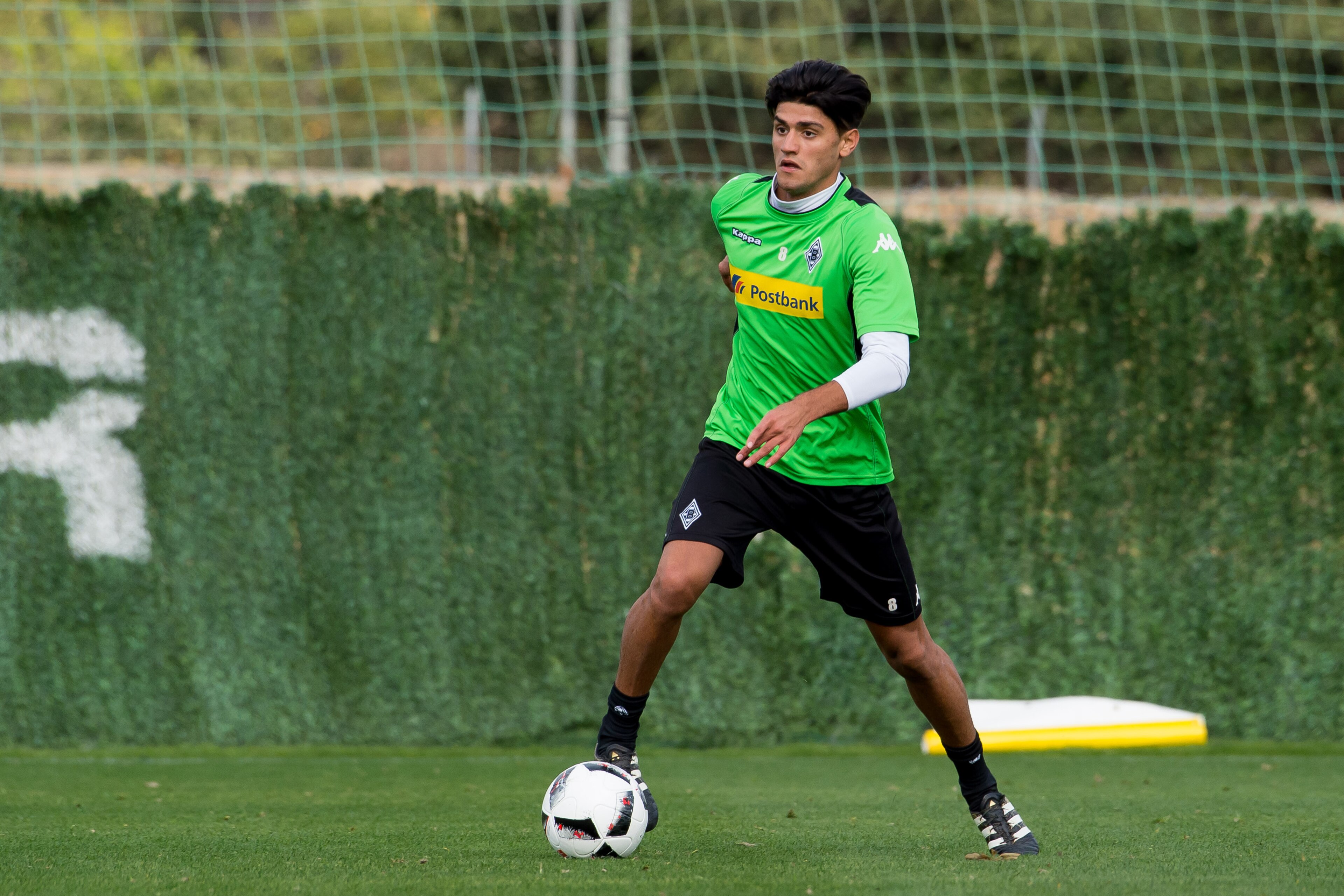 MARBELLA, SPAIN - JANUARY 07: Mahmoud Dahoud of Borussia Moenchengladbach in action during a Training Session at Borussia Moenchengladbach Training Camp on January 07, 2017 in Marbella, Spain. (Photo by TF-Images/Getty Images) MARBELLA, SPAIN - JANUARY 07: Mahmoud Dahoud of Borussia Moenchengladbach in action during a Training Session at Borussia Moenchengladbach Training Camp on January 07, 2017 in Marbella, Spain. (Photo by TF-Images/Getty Images)