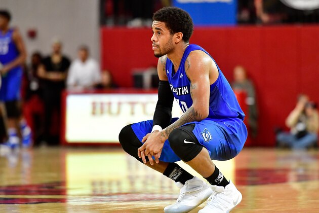 NEW YORK, NY - JANUARY 04: Maurice Watson Jr. #10 of the Creighton Bluejays looks on against the St. John's Red Storm at Carnesecca Arena on January 4, 2017 in New York City.  (Photo by Steven Ryan/Getty Images)