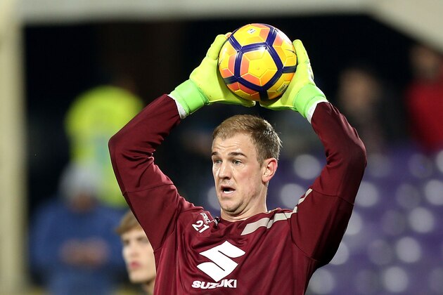 FLORENCE, ITALY - FEBRUARY 27: Joe Hart of FC Torino in action during the Serie A match between ACF Fiorentina and FC Torino at Stadio Artemio Franchi on February 27, 2017 in Florence, Italy.  (Photo by Gabriele Maltinti/Getty Images)