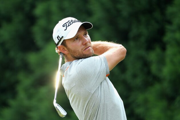 PRETORIA, SOUTH AFRICA - MARCH 02:  Maximilian Kieffer of Germany tees off on the fifth hole during the first round of the Tshwane Open at Pretoria Country Club on March 2, 2017 in Pretoria, South Africa.  (Photo by Warren Little/Getty Images)