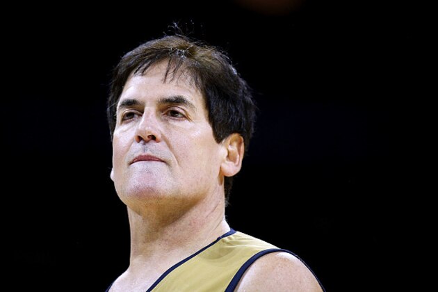NEW ORLEANS, LA - FEBRUARY 17: Owner Mark Cuban of the Dallas Mavericks reacts during the NBA All-Star Celebrity Game at the Mercedes-Benz Superdome on February 17, 2017 in New Orleans, Louisiana. NOTE TO USER: User expressly acknowledges and agrees that, by downloading and or using this photograph, User is consenting to the terms and conditions of the Getty Images License Agreement.  (Photo by Jonathan Bachman/Getty Images)