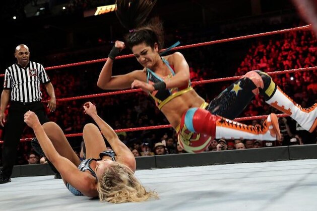 Bayley retained against Charlotte at Fastlane.