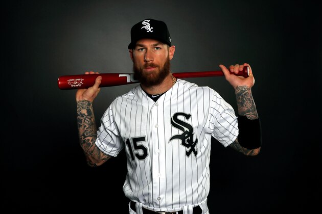GLENDALE, AZ - FEBRUARY 23:  Brett Lawrie #15 of the Chicago White Sox poses on Chicago White Sox Photo Day during Spring Taining on February 23, 2017 in Glendale, Arizona.  (Photo by Jamie Squire/Getty Images)