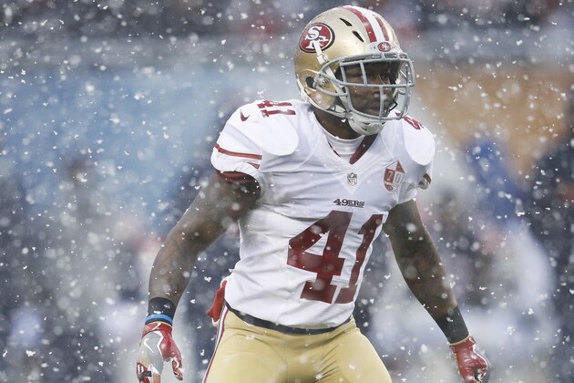 CHICAGO, IL - DECEMBER 04: Antoine Bethea #41 of the San Francisco 49ers in action during the game against the Chicago Bears at Soldier Field on December 4, 2016 in Chicago, Illinois. The Bears defeated the 49ers 26-6. (Photo by Joe Robbins/Getty Images)