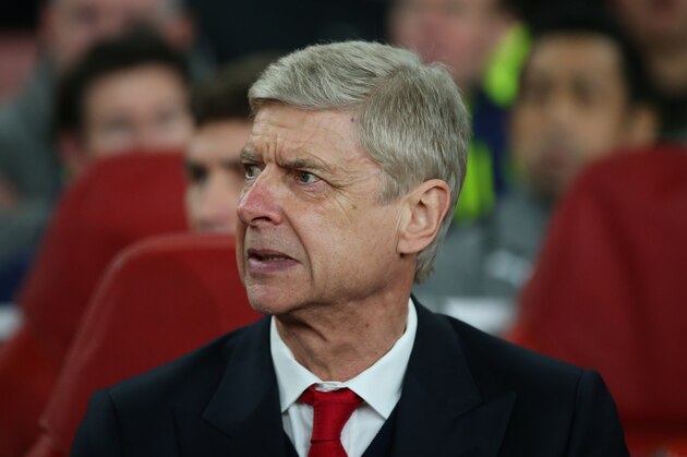 LONDON, ENGLAND - MARCH 07: Arsene Wenger manager of Arsenal during the UEFA Champions League Round of 16 second leg match between Arsenal FC and FC Bayern Muenchen at Emirates Stadium on March 7, 2017 in London, United Kingdom. (Photo by Catherine Ivill - AMA/Getty Images)