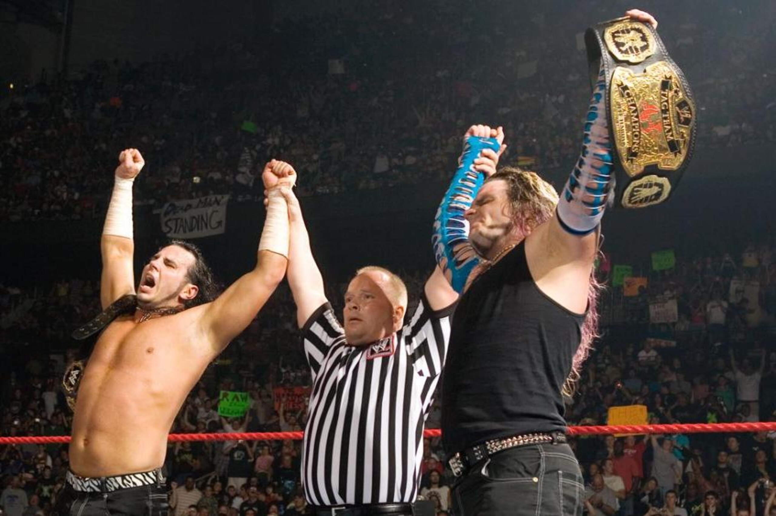 Could the WWE Tag Team Championships be next in The Broken Hardys' sights?