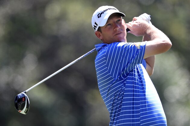 PALM HARBOR, FL - MARCH 09:  Jim Herman hits off the ninth tee during the first round of the Valspar Championship at Innisbrook Resort Copperhead Course on March 9, 2017 in Palm Harbor, Florida.  (Photo by Sam Greenwood/Getty Images)