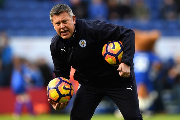 LEICESTER, ENGLAND - MARCH 04:  Craig Shakespeare, Manager of Leicester City looks on during the warm up prior to the Premier League match between Leicester City and Hull City at The King Power Stadium on March 4, 2017 in Leicester, England.  (Photo by Michael Regan/Getty Images)