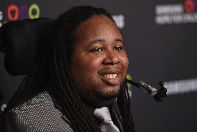 NEW YORK, NY - SEPTEMBER 17:  Former football player Eric LeGrand attends the Samsung Hope for Children Gala 2015 at Hammerstein Ballroom on September 17, 2015 in New York City.  (Photo by Bryan Bedder/Getty Images for Samsung)