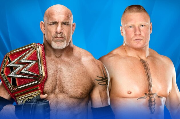 Goldberg and Brock Lesnar Goldberg and Brock Lesnar