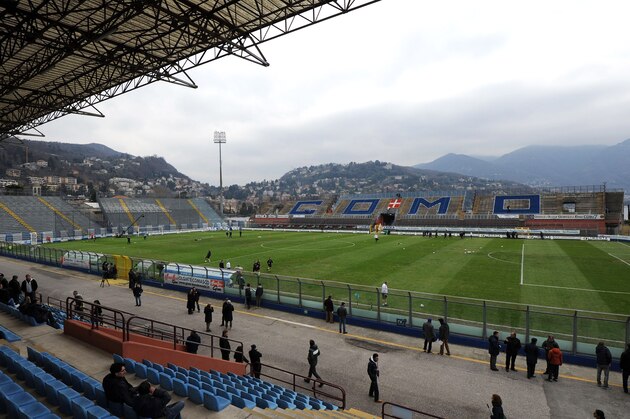 COMO, ITALY - APRIL 01:  General view of the Stadio Giuseppe Sinigaglia before the NextGen Series final match between Chelsea and Aston Villa at Stadio Giuseppe Sinigallia on April 1, 2013 in Como, Italy.  (Photo by Getty Images/Getty Images)