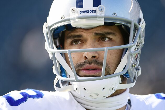 PHILADELPHIA, PA - JANUARY 01: Mark Sanchez #3 of the Dallas Cowboys looks on before taking on the Philadelphia Eagles at Lincoln Financial Field on January 1, 2017 in Philadelphia, Pennsylvania. (Photo by Corey Perrine/Getty Images)